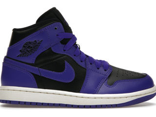 Продам Оригинальные Air Jordan 1 Mid Purple Black В Отличном Состоянии! foto 2