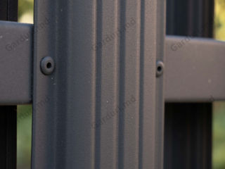 Оцинкованный Штакетный забор толщиной 0,65 мм от производителя! GarduriMD foto 7