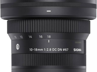 Новый объектив Sigma 10-18mm f/2.8 DC DN