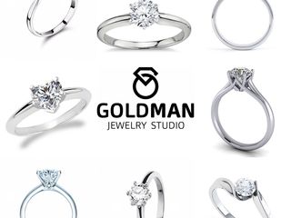 Salon&Atelier "Goldman" vă propune confecționare-reparație, verighete, inele de logodnă, pandatative foto 6
