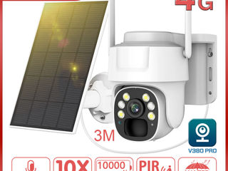 Распродажа Камера видеонаблюдения автономная СИМ-карта 4g солнечная панель foto 6