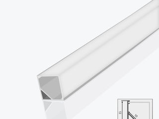 Алюминиевый профиль для LED ленты более 50 моделей, декоративное освещение, panlight, профиль LED foto 5