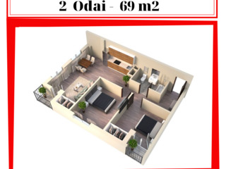 Apartament - 2 odai - 28 499 euro ! foto 13