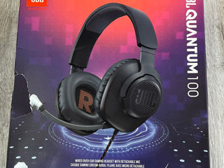 Наушники JBL Quantum 100  noi gaming casti foto 1