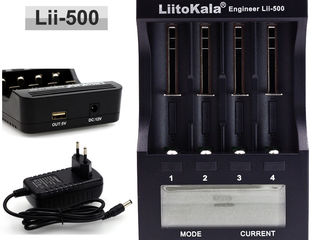 Liitokala Lii-500 Engineer Incarcator universal - Универсальная Зарядка ( AAA, AA,18650) foto 1