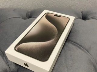 iPhone 15 Pro Max 256 Natural Titanium Sigilat Garantie 24 Luni