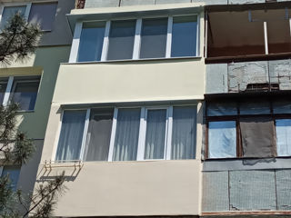 Расширение балконов любой сложности. Кишинёв. Ремонт балкона, кладка, остекление утепление фасада ..