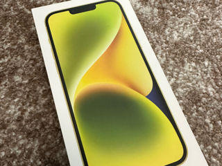 Iphone 14 Plus 128gb Yellow Sigilat Original Garantie Apple Sim Fizic