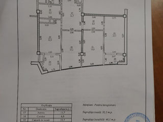 Apartament cu 3 camere, 93 m², Ciocana, Chișinău