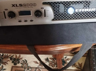 Amplificator CROWN XLS-2000 5kg ușurel și puternic are sunet curat