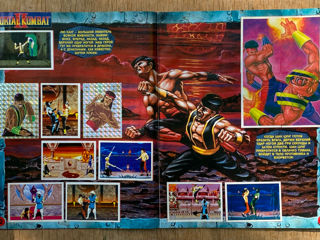 Журнал Mortal Kombat 2 Panini, редкость, заполнен наклейками   foto 6