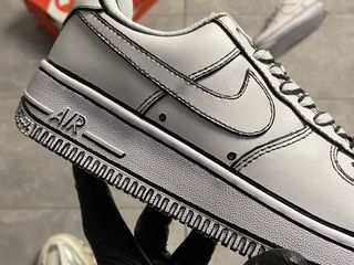 Nike Air Force 1 Cartoon White Unisex foto 2