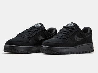 Nike Air Force 1 Low Black x Stussy Unisex foto 3