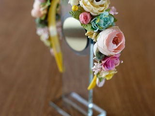 Веночки цветочные, coronite handmade foto 1