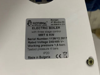 Electric boiler mrt 6 (6kw) foto 6