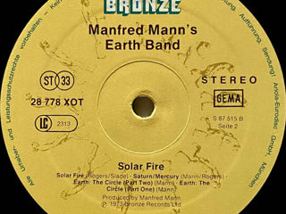 Manfred Mann's Earth Band – Solar Fire Vinyl foto 5