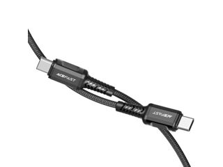 ACEFAST C1-03 Cablu de date de încărcare din aliaj de aluminiu USB-C la USB-C foto 3