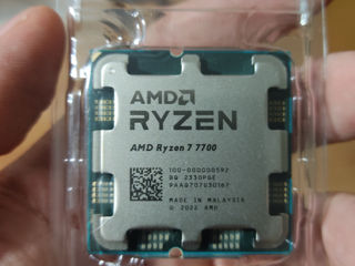 Ryzen 7 7700  3.8-5.3GHz (8C/16T), 8MB L2 + 32MB L3 Cache, Graphics, Socket AM5 Tray [Nou]