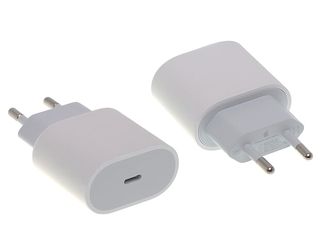 Оригинальное яблочное зарядное устройство - «Apple USB-C w/o cable 20W» foto 3