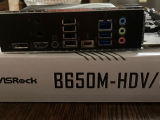 Asrock B650M-HDV/M2 Micro ATX foto 2