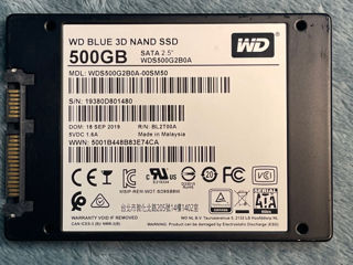 SSD Western Digital Blue - 120Gb / 240Gb / 480Gb / 500Gb / 1 Tb foto 6