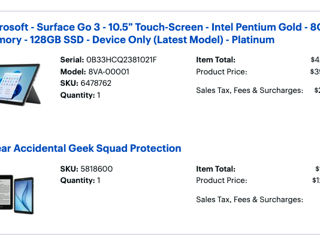 Microsoft Surface Go 3 foto 3