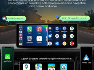 Android Multimedia Car Display Carplay & Android Auto 10.26"4K & 1080P Dual Lens DVR foto 8