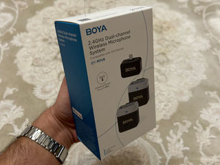 Microfon Boya BY-M1V4 / BY-M1V6 for iPhone & Android foto 2