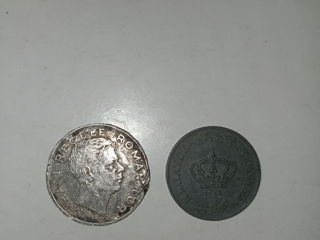 Monede românești vechi - 20 şi 100 Lei (anii 1943-1945) foto 0