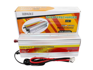 Invertor 2000w 2 in 1 cu incarcator incorporat SUA-2000C foto 6