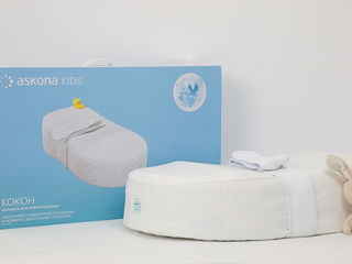 Детская ортопедическая подушка Колыбель-кокон для новорожденных от Аскона foto 4