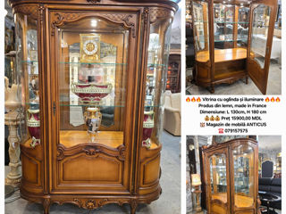 Vitrina, dulap, bufet, dresoir, comod, буфет-витрина, сервант, буфет из массива дерева , комоды фото 1