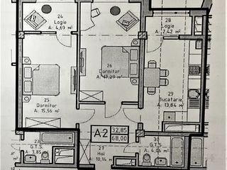 Apartament cu 2 camere, 69 m², Ciocana, Chișinău foto 8