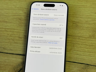 Iphone 15 Pro 256gb ca nou ! foto 5