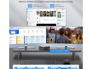 NOU! Mini PC (i5 12450H/16Gb DDR5/SSD NVMe 512Gb/wifi 6+ BT 5.2 foto 10