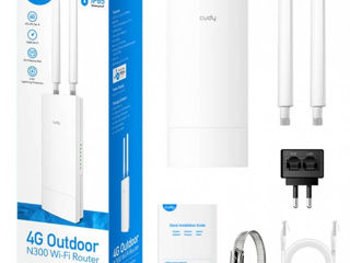 Router exterior Wi-Fi cu sim card Cudy LT400 Outdoor, 4G LTE foto 5