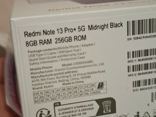 Xiaomi Note 13 Pro + 5G ! Black Nou Garantie 2 Ani foto 2