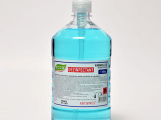 Dezinfectant Farmol-Cid - 1 litru cu dozator / Жидкое антивирусное дезинфицирующее средство Farmo...