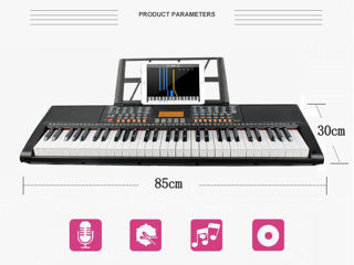 Синтезатор ADMUSIC 662 LCD Подсветка (Новые, Гарантия, Рассрочка. Бесплатная доставка) foto 3