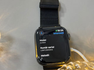 Apple Watch 9 Series 45mm Stainless Steel фото 2