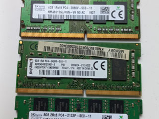 DDR4, DDR3 pentru laptop.