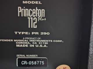 Fender Princeton 112 plus foto 4