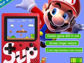 Портативная игровая приставка+джостик "Mario"