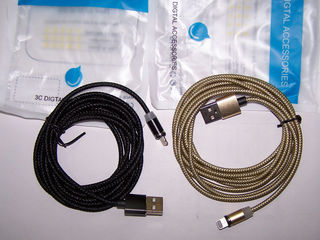 Магнитный кабель IOS,Android,micro USB,Type-C.сablu magnetic IOS,Android,micro USB,Type-C 2метра foto 2