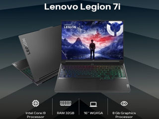 Lenovo Legion  7 16IRX8H, Intel Core i9-14900HX 5.4GHz, 16" Wqxga, 32GB, SSD 1TB, Nvidia RTX 4070 foto 2