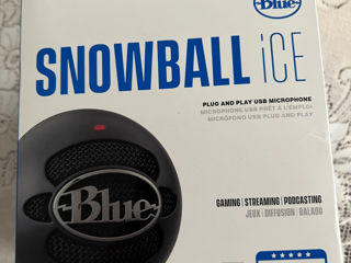 Vind microfon premium, brand Logitech Blue Snowball Ice