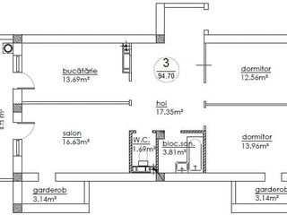 Ultimele  Apartamente din piatra naturala Telecentru ,sos.Hincesti 204 doar 580 euro foto 9