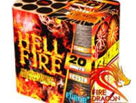 Салют Hell Fire FC2520, калибр 25 мм, 20 зар