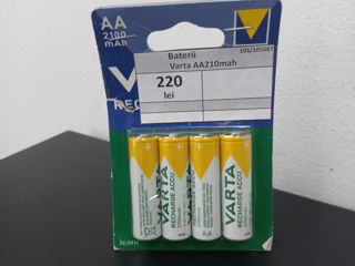 Baterii Varta AA210 mAh.  220 lei foto 1