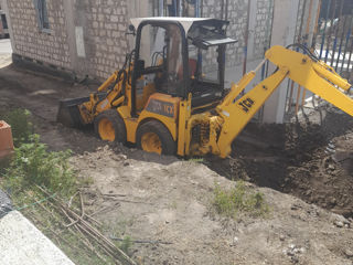 Mini buldo-excavator+ basculanta foto 1